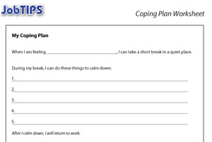 Quick Coping
Plan Template