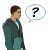 icon of person asking a question