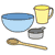 icon of kitchen gear
