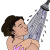 icon of person showering