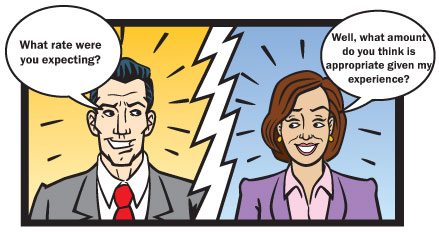 Asking what a good starting salary should be