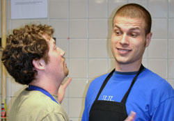 Co-worker is talking way too close for comfort