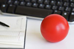 red ball