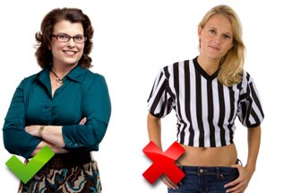 long sleeved button up shirt vs. crop top 