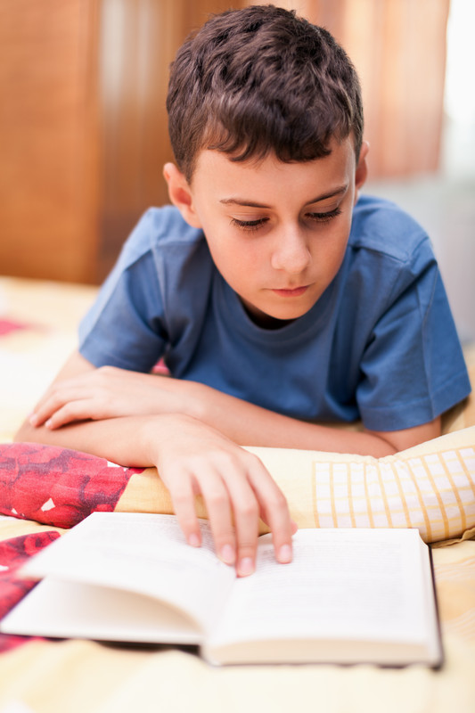 boy reading